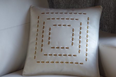 coussin "soleil"