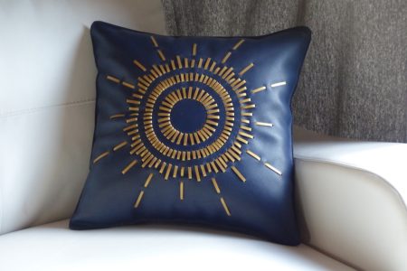 coussin "soleil"